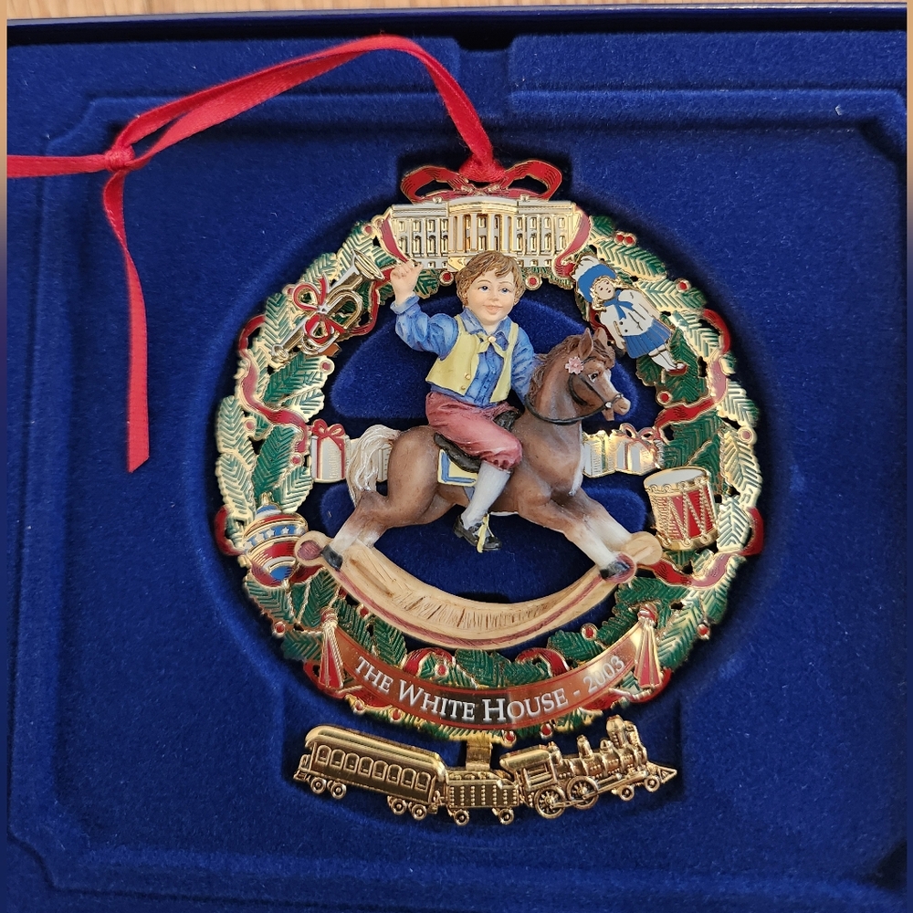 The White House Historical Association Christmas Ornament 2003